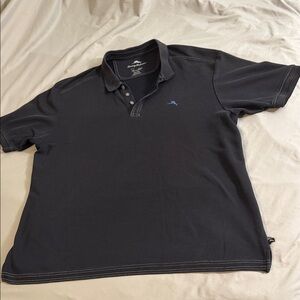 Tommy Bahama Charcoal Polo Shirt
